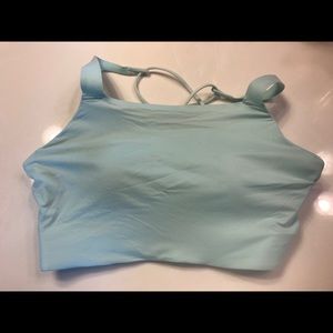 Light blue Nike sports bra